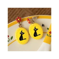 Jewellery*Maison Ghibli Fancy yellow earrings Jiji - Kiki's Delivery Service