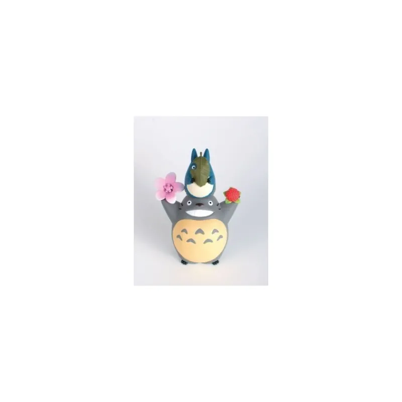 Toys*Maison Ghibli Figurines Set Totoro Flowers - My Neighbor Totoro