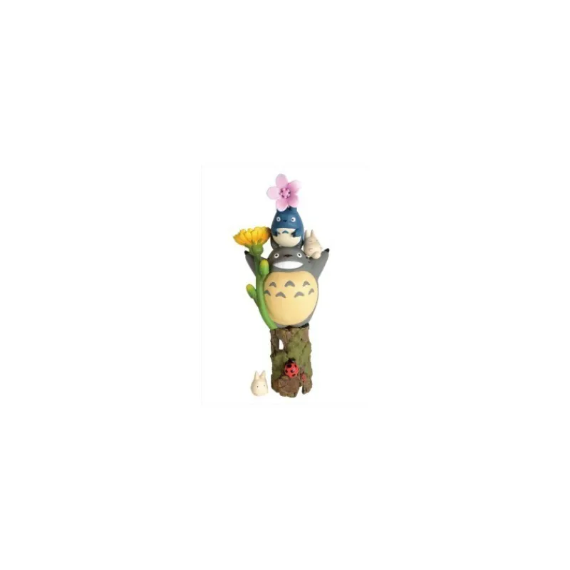 Toys*Maison Ghibli Figurines Set Totoro Flowers - My Neighbor Totoro