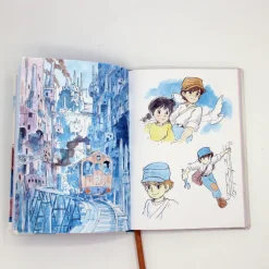Notebooks And Notepads*Maison Ghibli Flexi Journal Sheeta & Pazu - Castle in the Sky