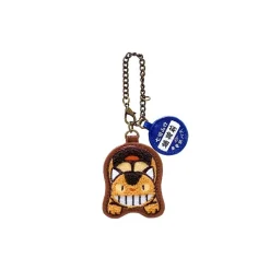 Keychains*Maison Ghibli FLUFFY SERIES KEY RING CAT BUS - MY NEIGHBOR TOTORO