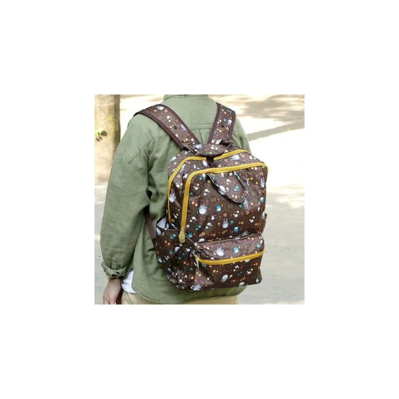 Bags*Maison Ghibli Foldable backpack Totoro leaf -My Neighbour Totoro