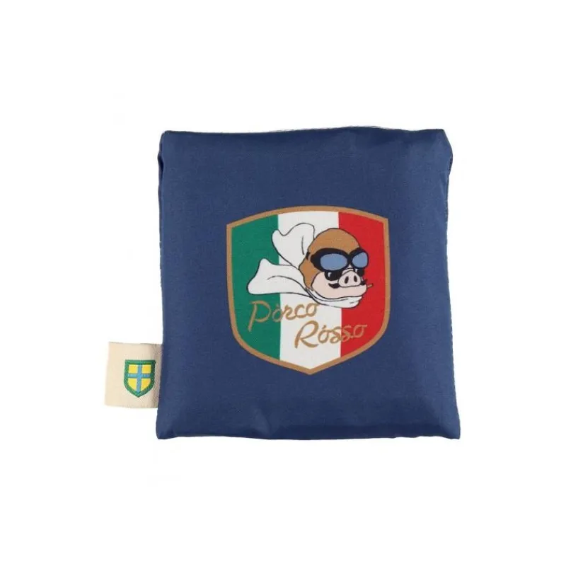 Bags*Maison Ghibli Foldable bag patch Porco - Porco Rosso