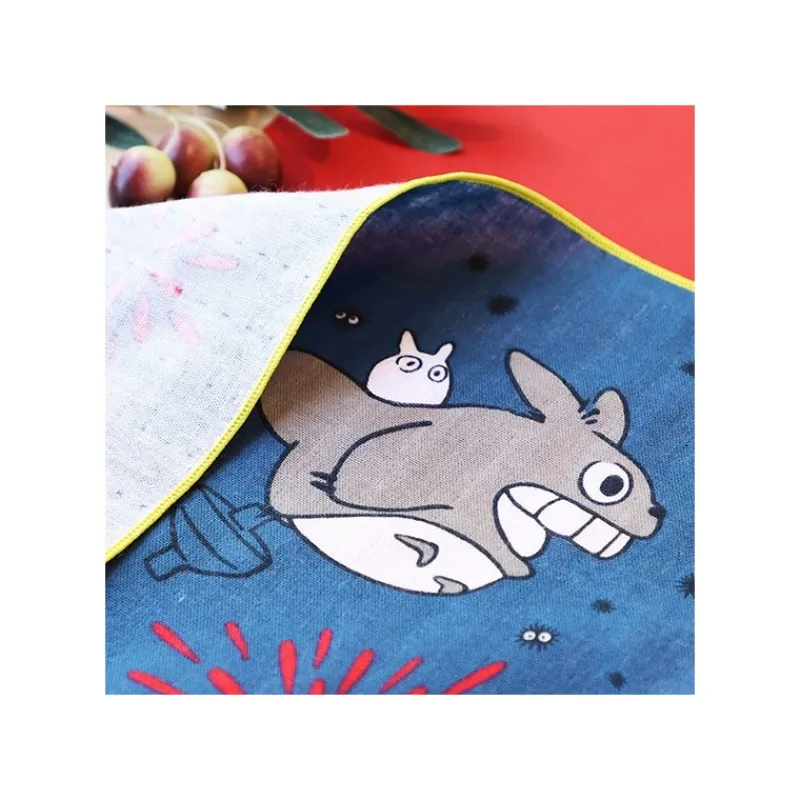Outfits*Maison Ghibli GAUZE HANDKERCHIEF FIREWORK - MY NEIGHBOUR TOTORO
