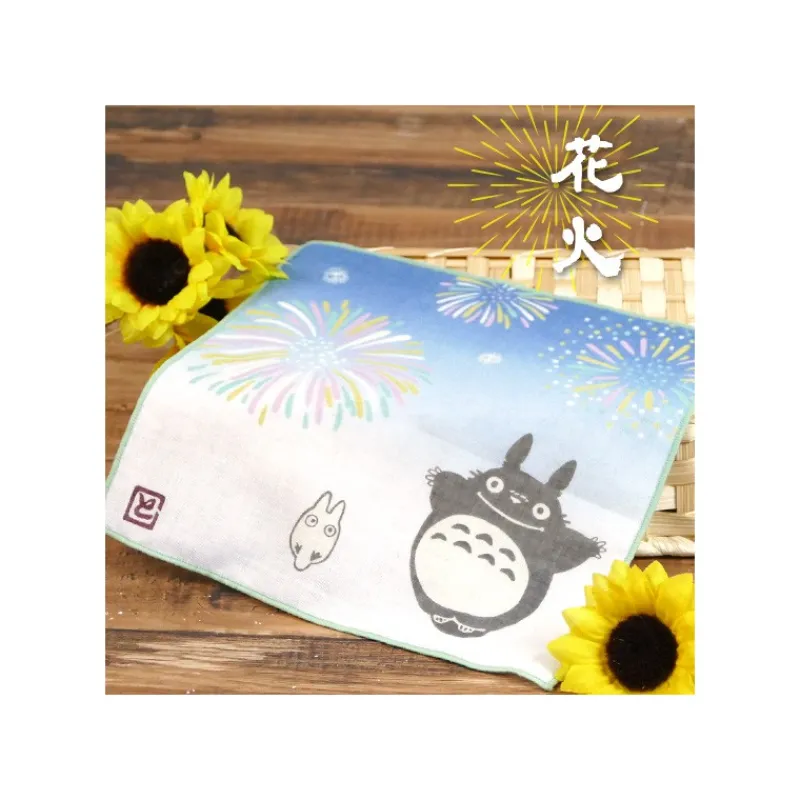 Outfits*Maison Ghibli Gauze Handkerchiefs Totoro Fireworks - My Neighbour Totoro