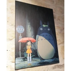 Wall Decoration*Maison Ghibli Ghibli - My neighbor totoro 35x50cm wood panel
