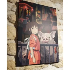 Wall Decoration*Maison Ghibli Ghibli - Spirited Away - 35x50cm Wood Panel
