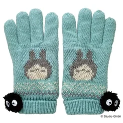 Outfits*Maison Ghibli GLOVES TOTORO BLUE WINTER-MY NEIGHBOR TOTORO