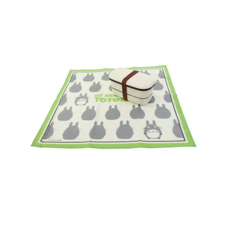 Outfits*Maison Ghibli Handkerchief Big Totoro Silhouette 43 x 43 cm - My Neighbor Totoro