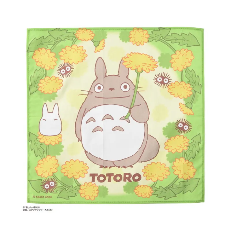 Outfits*Maison Ghibli Handkerchief Totoro Dandelion 43 x 43 cm - My Neighbor Totoro