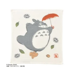 Household Linen*Maison Ghibli Imabari Mini Towel Big Totoro Umbrella 34X36 cm - My Neighbor Totoro