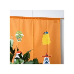 Wall Decoration*Maison Ghibli Japanese Curtain Kichijo Yellow - Spirited Away