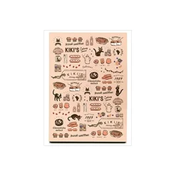 Notebooks And Notepads*Maison Ghibli JIJI NOTEBOOK -TEA TIME- KII DELIVERY'S SERVICE