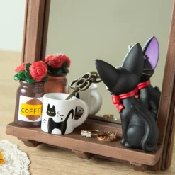 Décoration*Maison Ghibli Jiji Stand Mirror - Kiki's Delivery Service