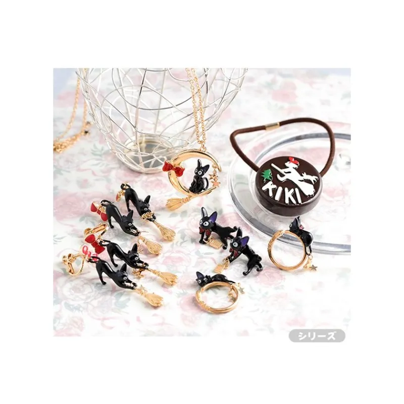Jewellery*Maison Ghibli Jiji With Moon Necklace - Kiki's Delivery Service