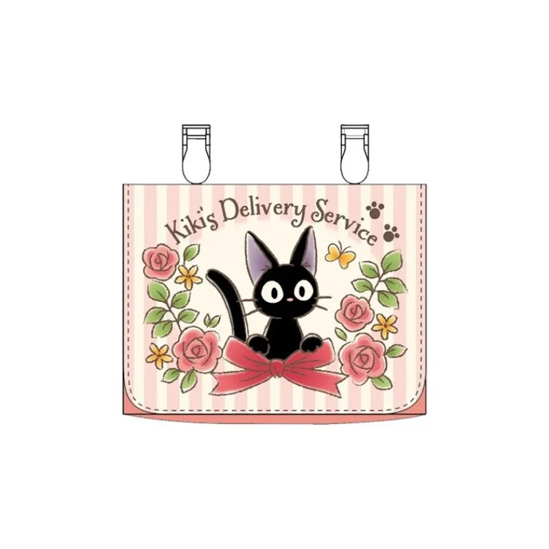 Accessories*Maison Ghibli Jiji with ribbons Pochette 11 x 14,5 x 3 cm - Kiki's Delivery Service