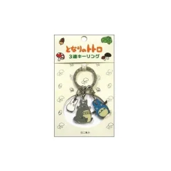 Keychains*Maison Ghibli Key Holder Totoro 3 Pieces - My Neighbor Totoro