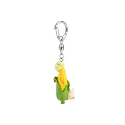Keychains*Maison Ghibli Keychain Soot Sprite in corn with Totoro - My Neighbor Totoro