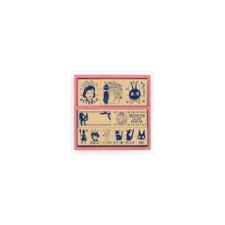 Small Equipment*Maison Ghibli Kiki and Jiji Wood Stamp Blue - Kiki'S Delivery Service