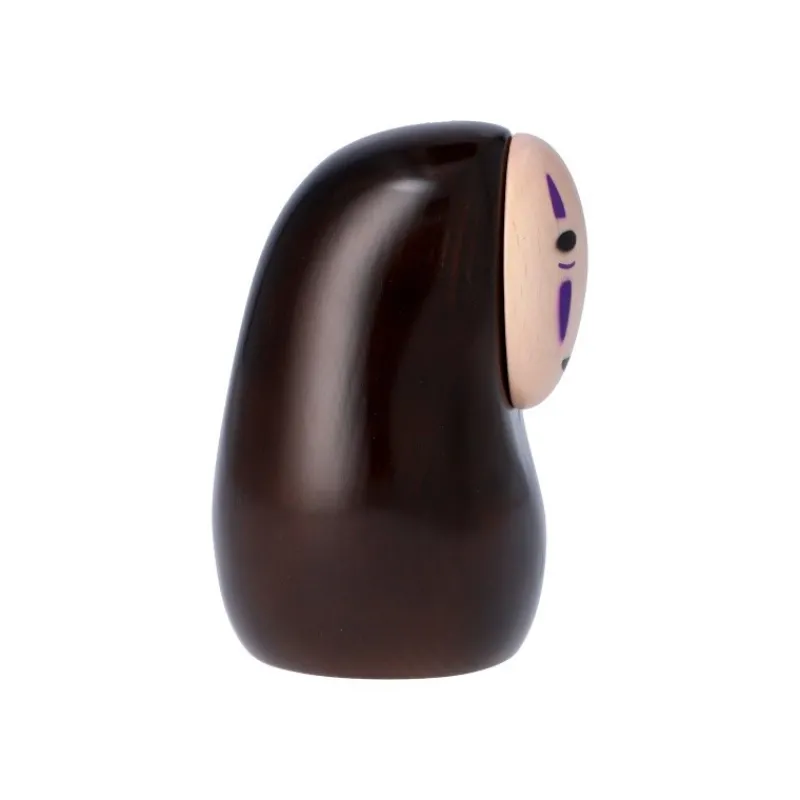 Statues*Maison Ghibli Laquered Wood No Face Statue - Spirited Away