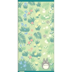 Household Linen*Maison Ghibli Large Bath Towel Totoro & Butterfly 60x120 cm - My Neighbor Totoro