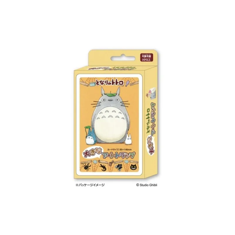 Playing Cards*Maison Ghibli Large Playing Card Totoro Art Serie - My Neighbor Tororo