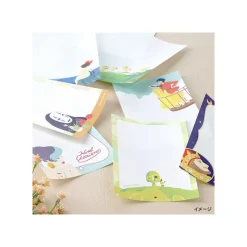 Postcards And Letter Papers*Maison Ghibli Letterset Marco - Porco Rosso