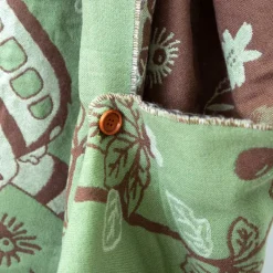 Outfits*Maison Ghibli Light Green Stole Totoro & Catbus - My Neighbor Totoro