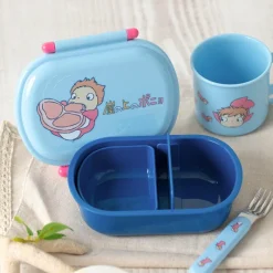 Kitchenware*Maison Ghibli Lunch box 2 locks Ponyo in the ocean - Ponyo on the Cliff