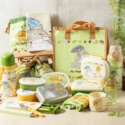 Kitchenware*Maison Ghibli Lunch box 2 locks Totoro & Catbus - My Neighbor Totoro