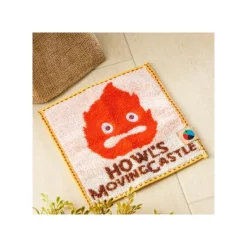 Household Linen*Maison Ghibli Mame Mini Towel Calcifer 15x15 cm  - Howl's Moving Castle