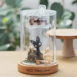 Music Boxes*Maison Ghibli Marionette Style Music Box Jiji - Kiki's Delivery Service