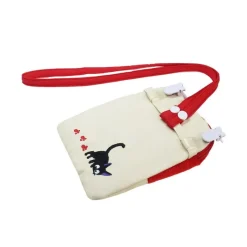 Bags*Maison Ghibli Mascot Pocket Pouch Jiji 17 x 12 cm - Kiki's Delivery Service