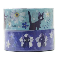 Small Equipment*Maison Ghibli MASKING TAPE SET KIKI FLOWER PATTREN- KIKI'S DELIVERY SERVICE