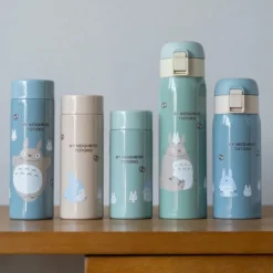 Kitchenware*Maison Ghibli Mat Blue Thermos Bottle 350ml - My Neighbor Totoro