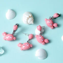 Jewellery*Maison Ghibli Mei crab Clipped Earrings - My Neighbor Totoro
