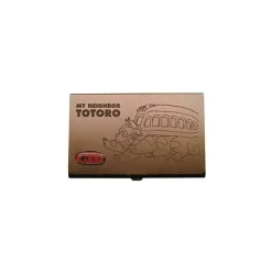Accessories*Maison Ghibli Metal Card Case Catbus Dark Brown - My Neighbor Tororo