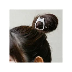 Jewellery*Maison Ghibli Metal Hair Clip White Totoro - My Neighbor Totoro