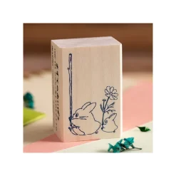 Small Equipment*Maison Ghibli Middle & Small Totoro Wood stamp - My Neighbor Totoro