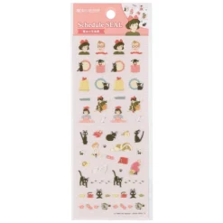 Small Equipment*Maison Ghibli Mini Schedule Stickers - Kiki's Delivery Service