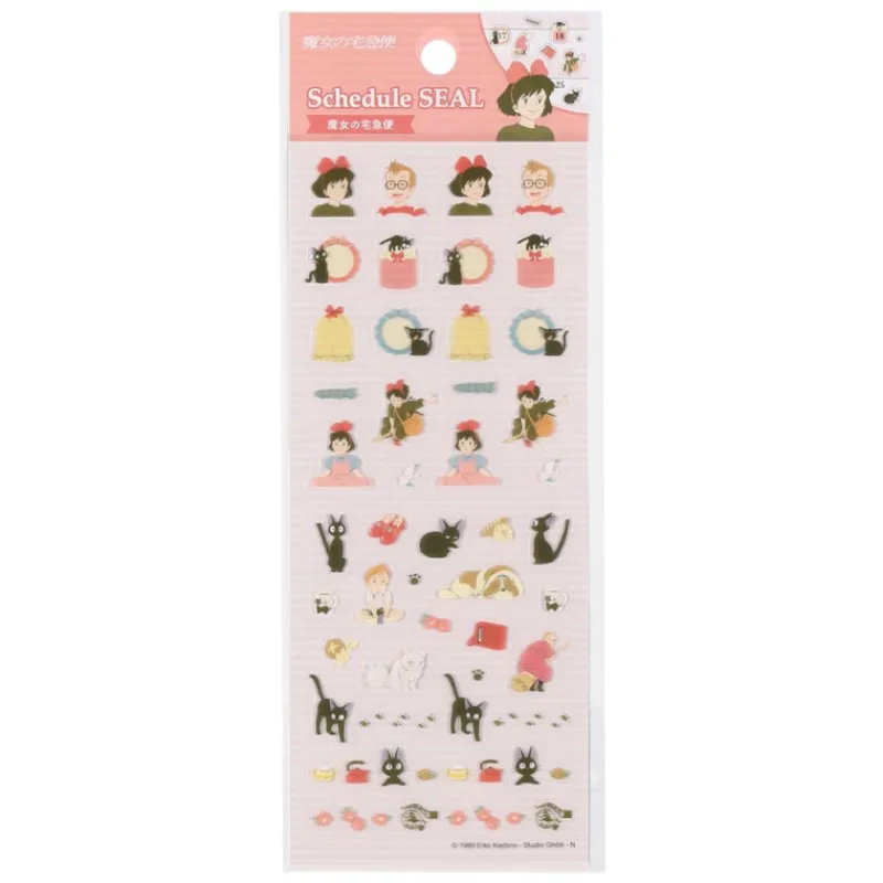 Small Equipment*Maison Ghibli Mini Schedule Stickers - Kiki's Delivery Service