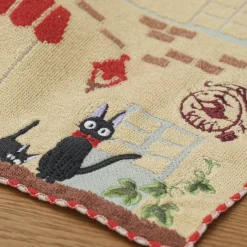 Household Linen*Maison Ghibli Mini Towel Kiki’s Bakery 25x25 cm - Kiki's Delivery Service