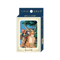 Playing Cards*Maison Ghibli Movie Scenes Playing Cards - Princess Mononoke