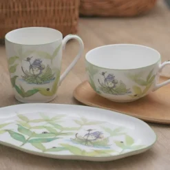 Kitchenware*Maison Ghibli Mug Totoro on a leaf - My Neighbor Totoro