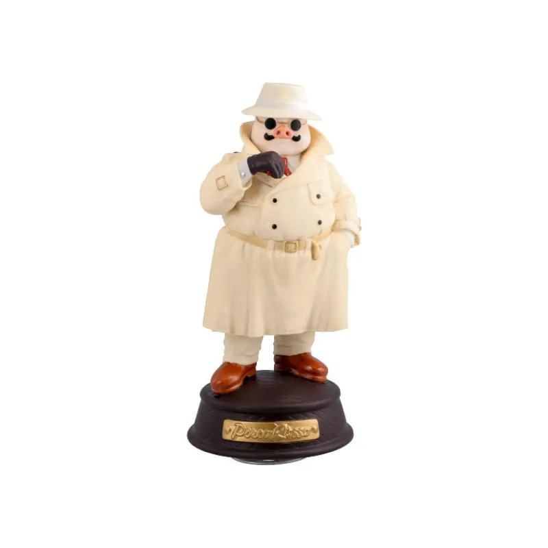 Music Boxes*Maison Ghibli Music Box Marco in trench coat - Porco Rosso