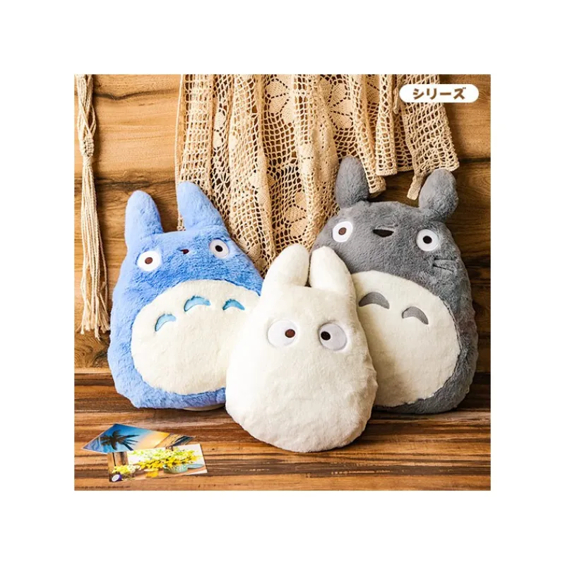 Pillow*Maison Ghibli Nakayoshi Crushion White Totoro - My Neighbor Totoro