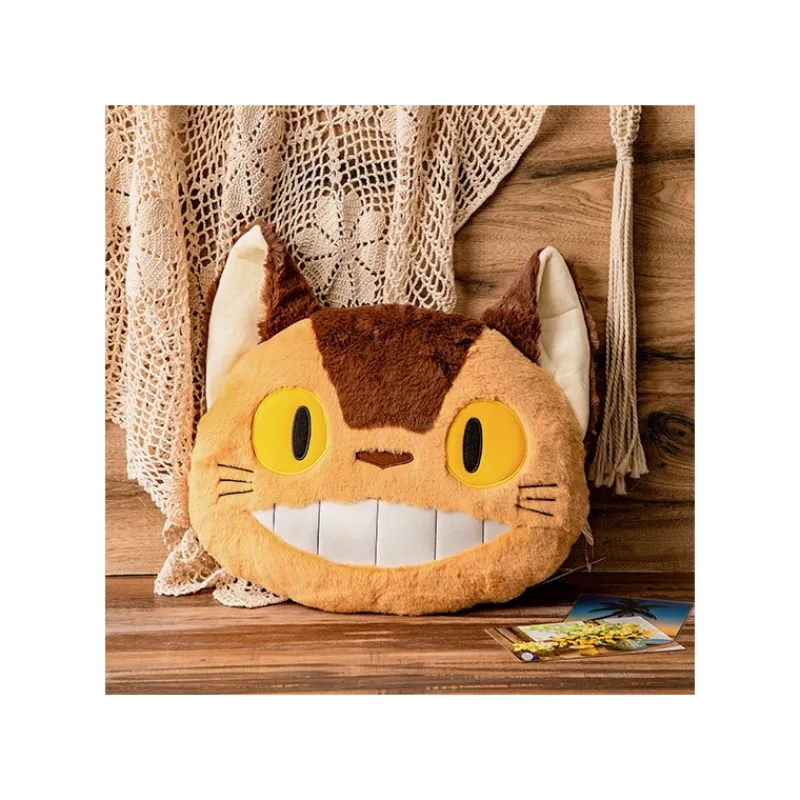 Pillow*Maison Ghibli Nakayoshi Cushion Catbus - My Neighbor Totoro