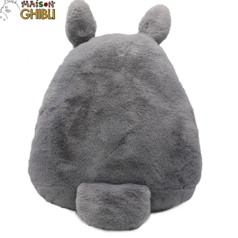 Pillow*Maison Ghibli Nakayoshi Cushion Grey Totoro - My Neighbor Totoro