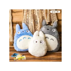 Pillow*Maison Ghibli Nakayoshi Cushion Grey Totoro - My Neighbor Totoro