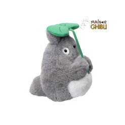 Nakayoshi Plush*Maison Ghibli Nakayoshi Plush Big Totoro with leaf - My Neighbor Totoro